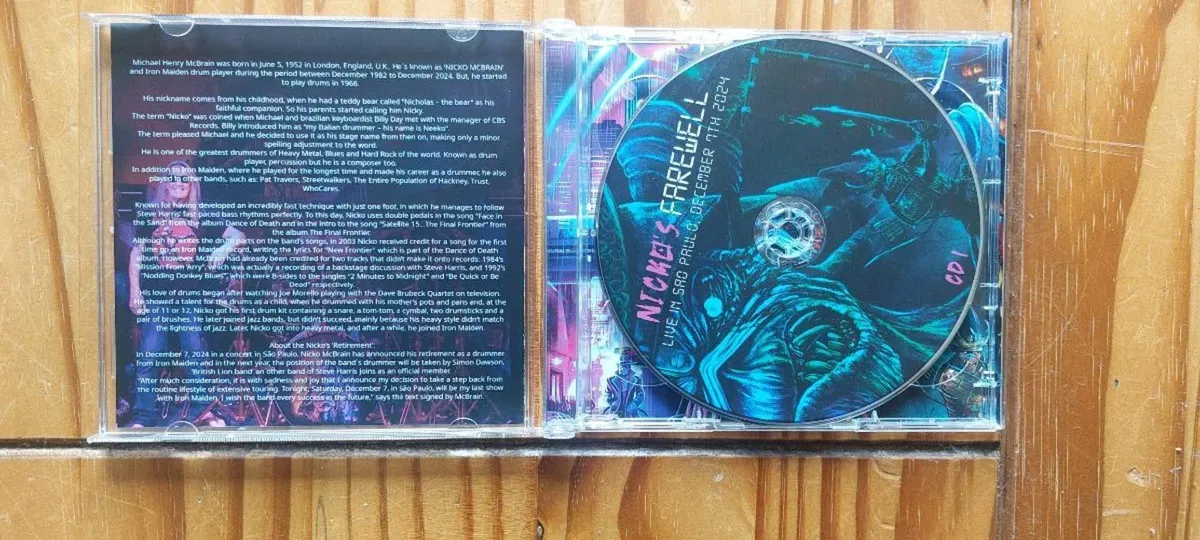 IRON MAIDEN-NICKOS FAREWELL - Image 4