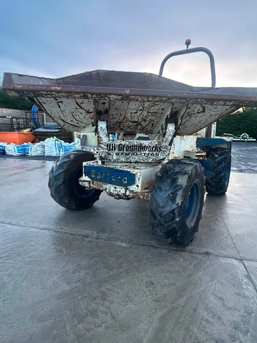 6 Ton Barford SwivelDumper - Image 1