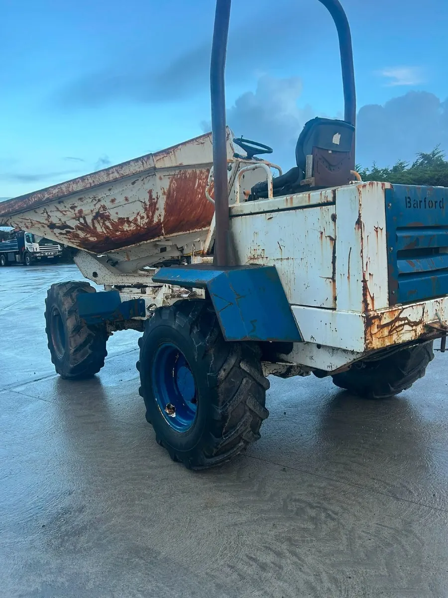 6 Ton Barford SwivelDumper - Image 4