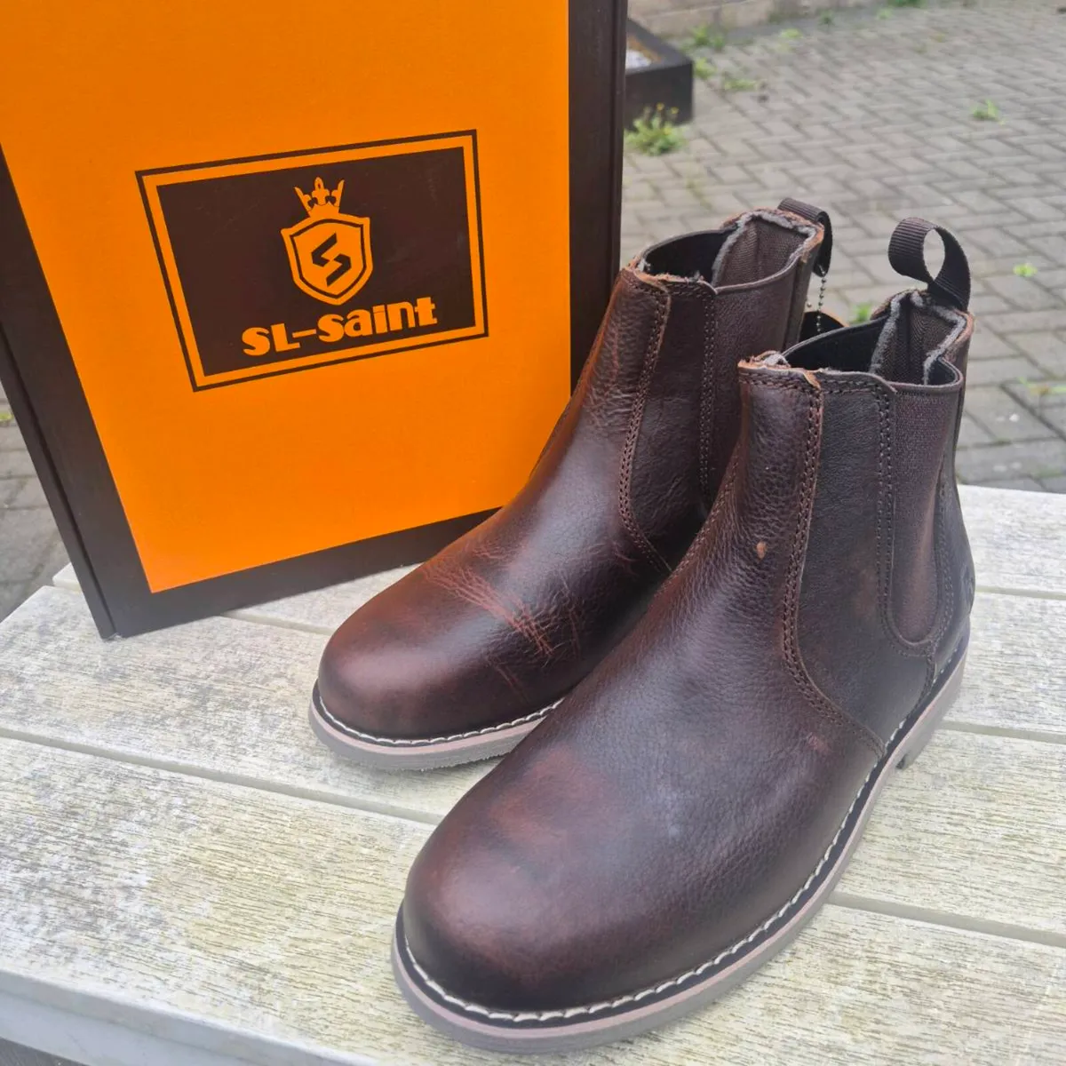 SL-Saint, Men's Chelsea Boots, UK 7.5/ EU 41.5 Bra - Image 1