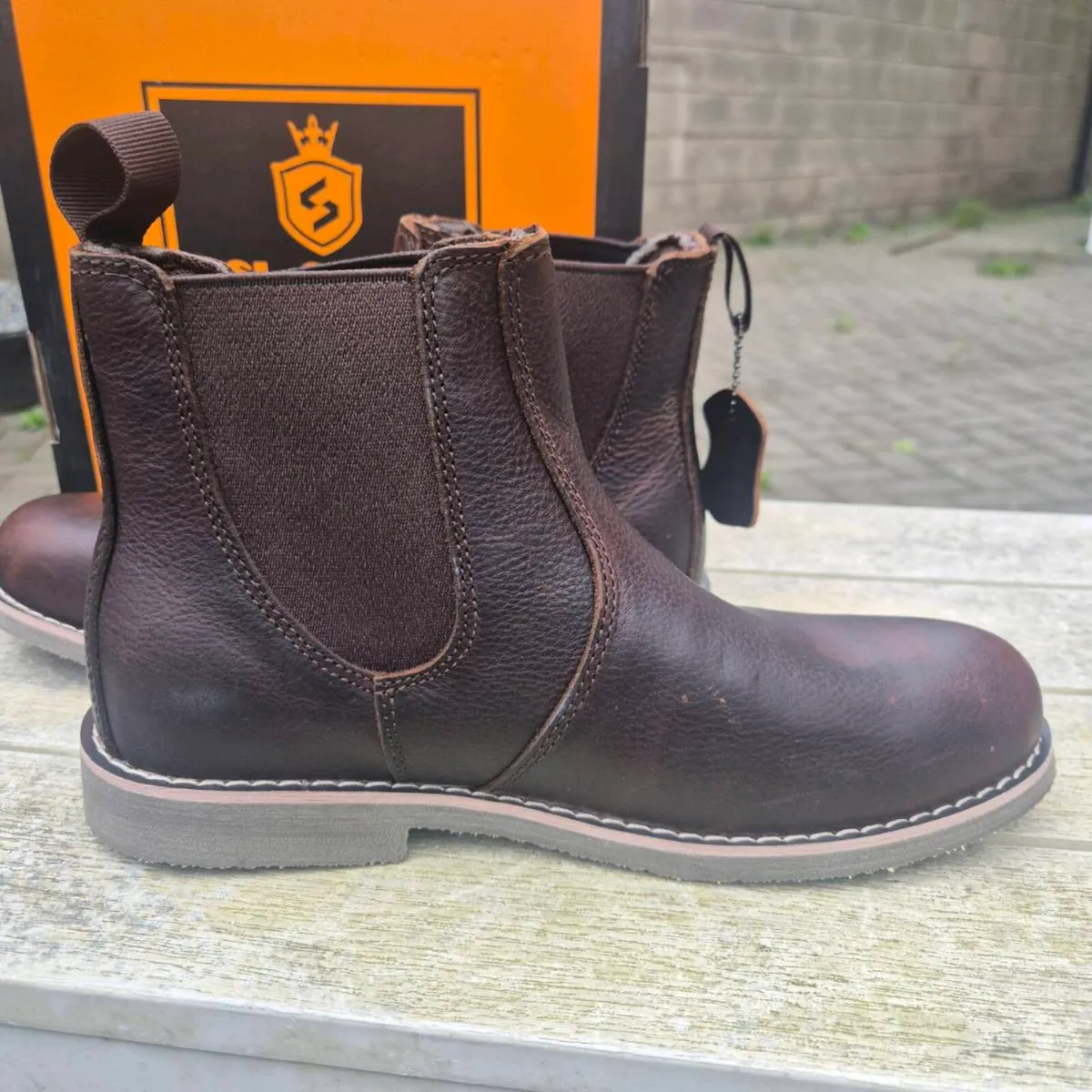 SL-Saint, Men's Chelsea Boots, UK 7.5/ EU 41.5 Bra - Image 4