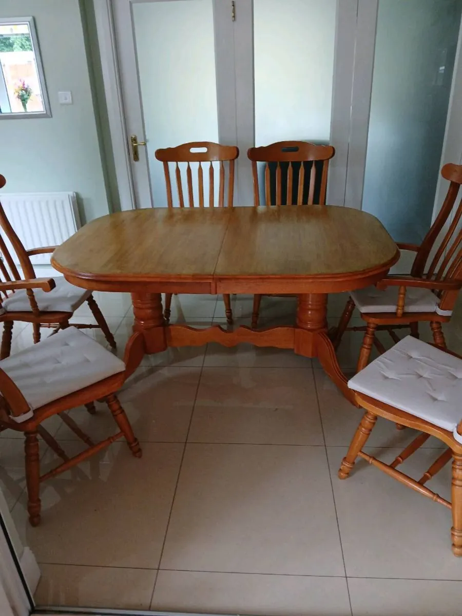 Dining table and chairs - Image 3