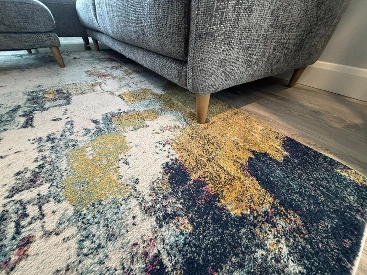 Corner Sofa Right hand and foot stool - Image 3