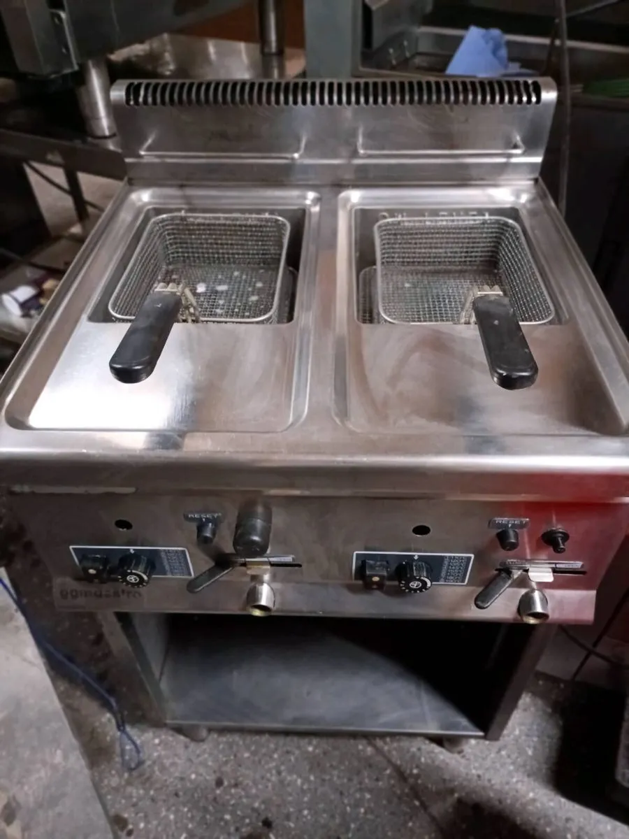 Berto's Italian gas fryer - Image 2