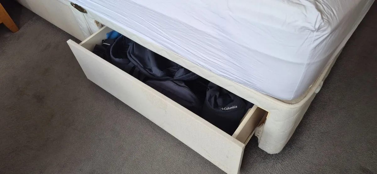 4 drawer king size divan - Image 2