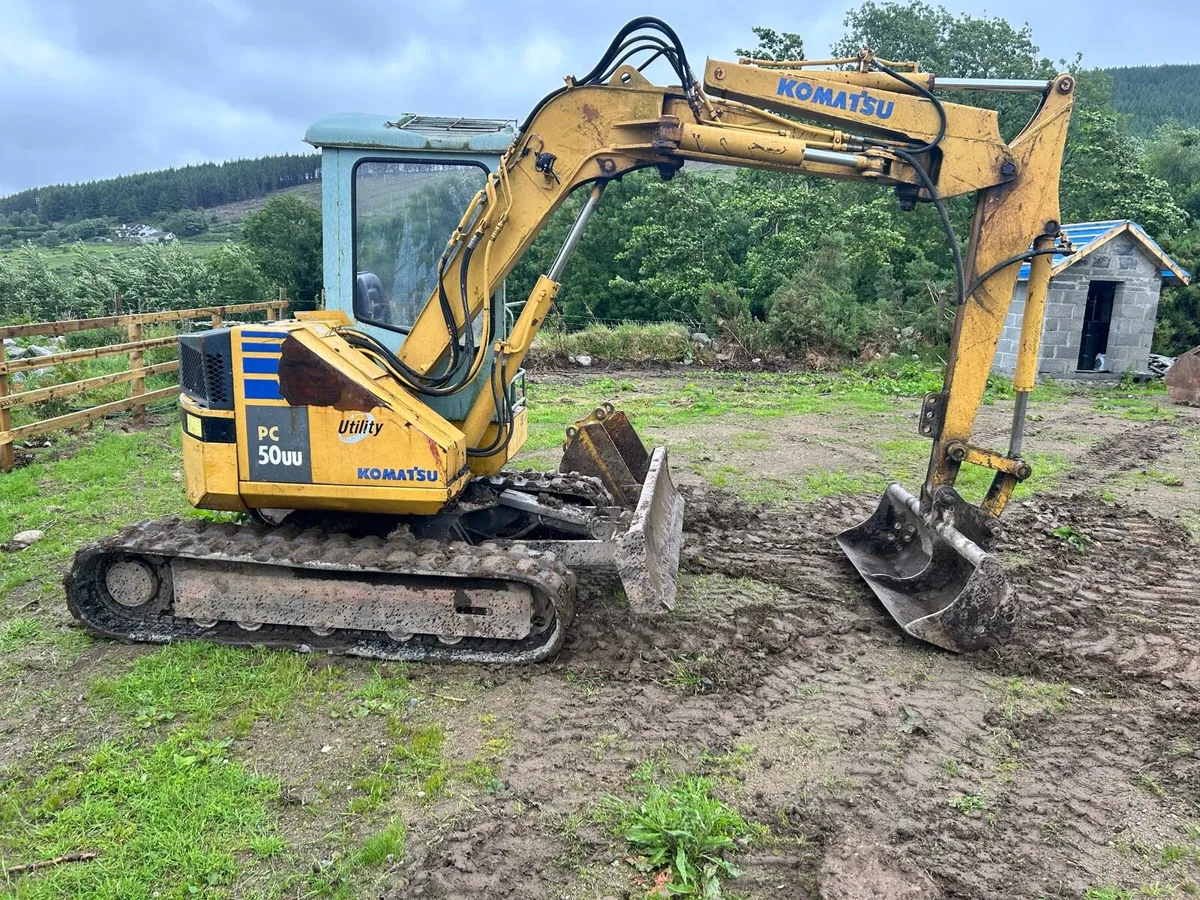 Komatsu 5 ton digger - Image 1