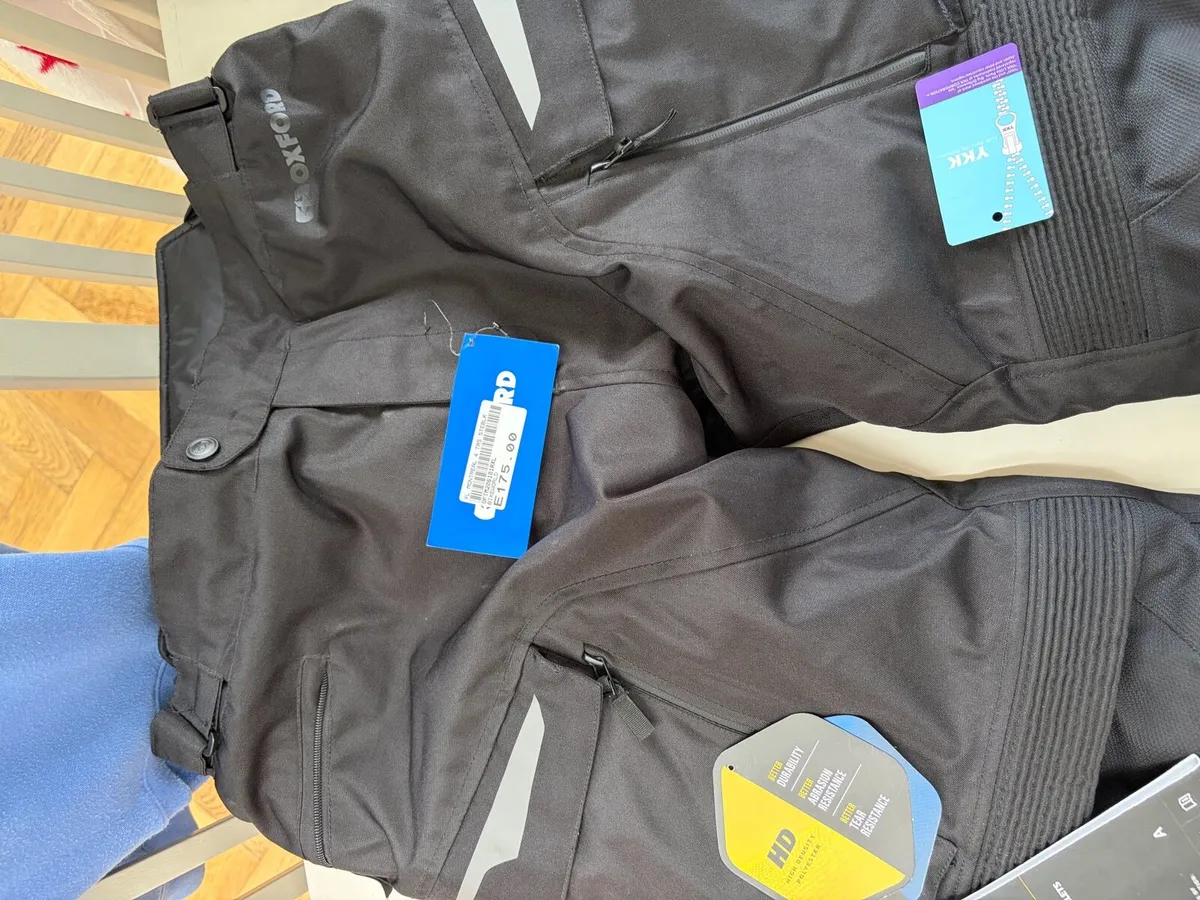 Oxford Montreal motorbike trousers XL - Image 2