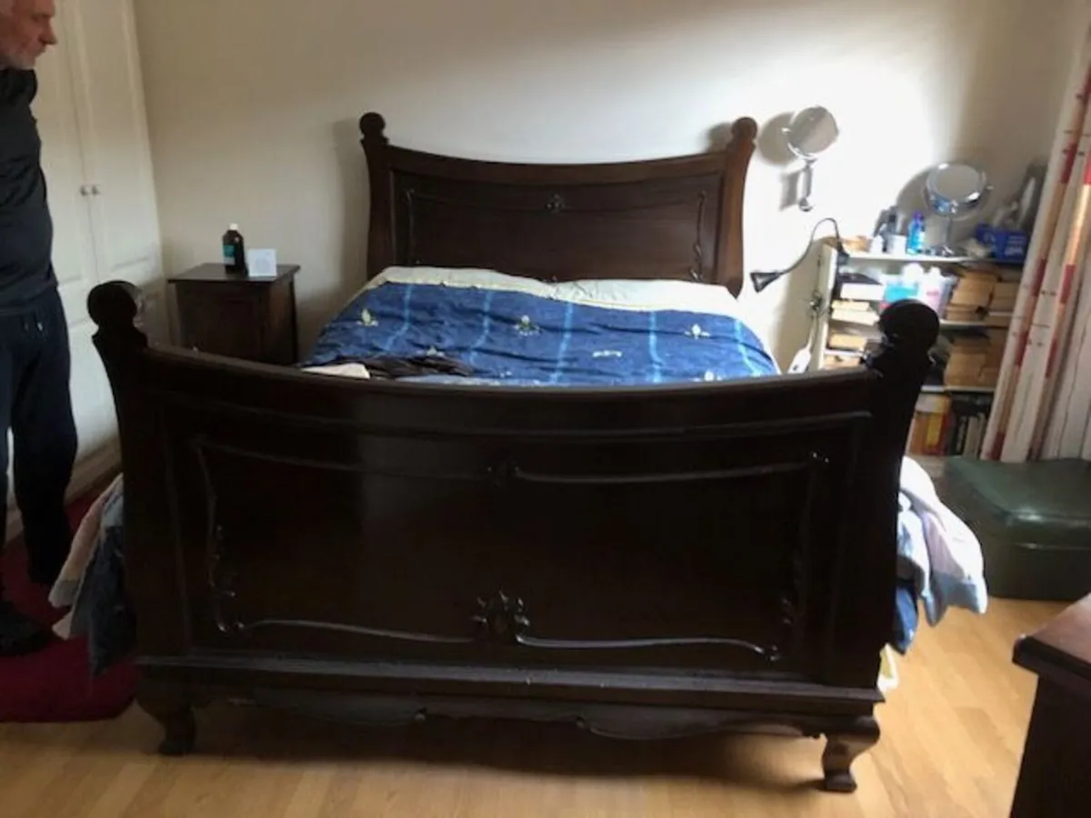 Antique Bed ends - Image 2