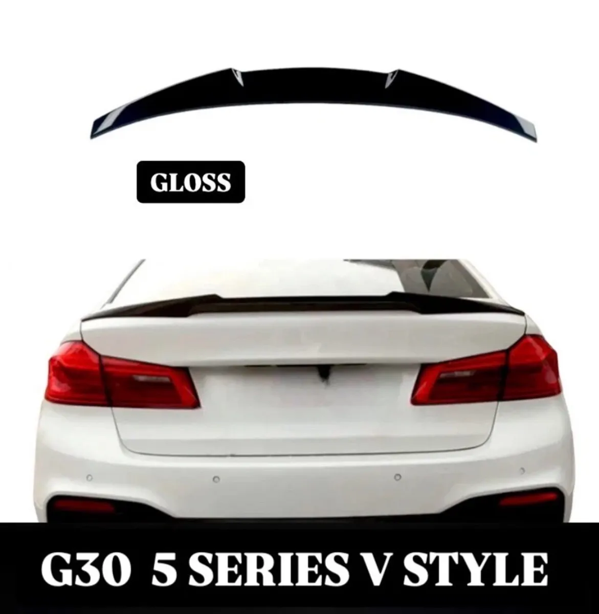 NEW BMW 5 Series G30 2017-20 Rear Boot Spoiler - Image 3