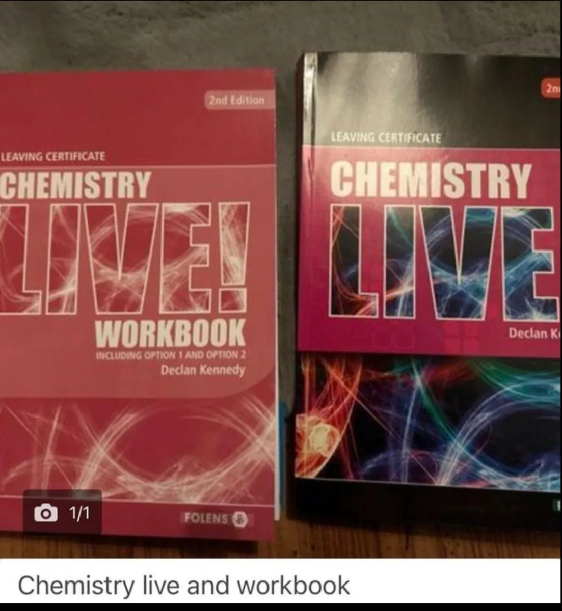Chemistry live both books
