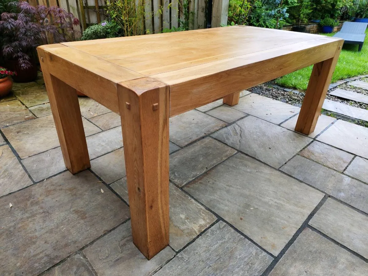 Large oak table - Image 3