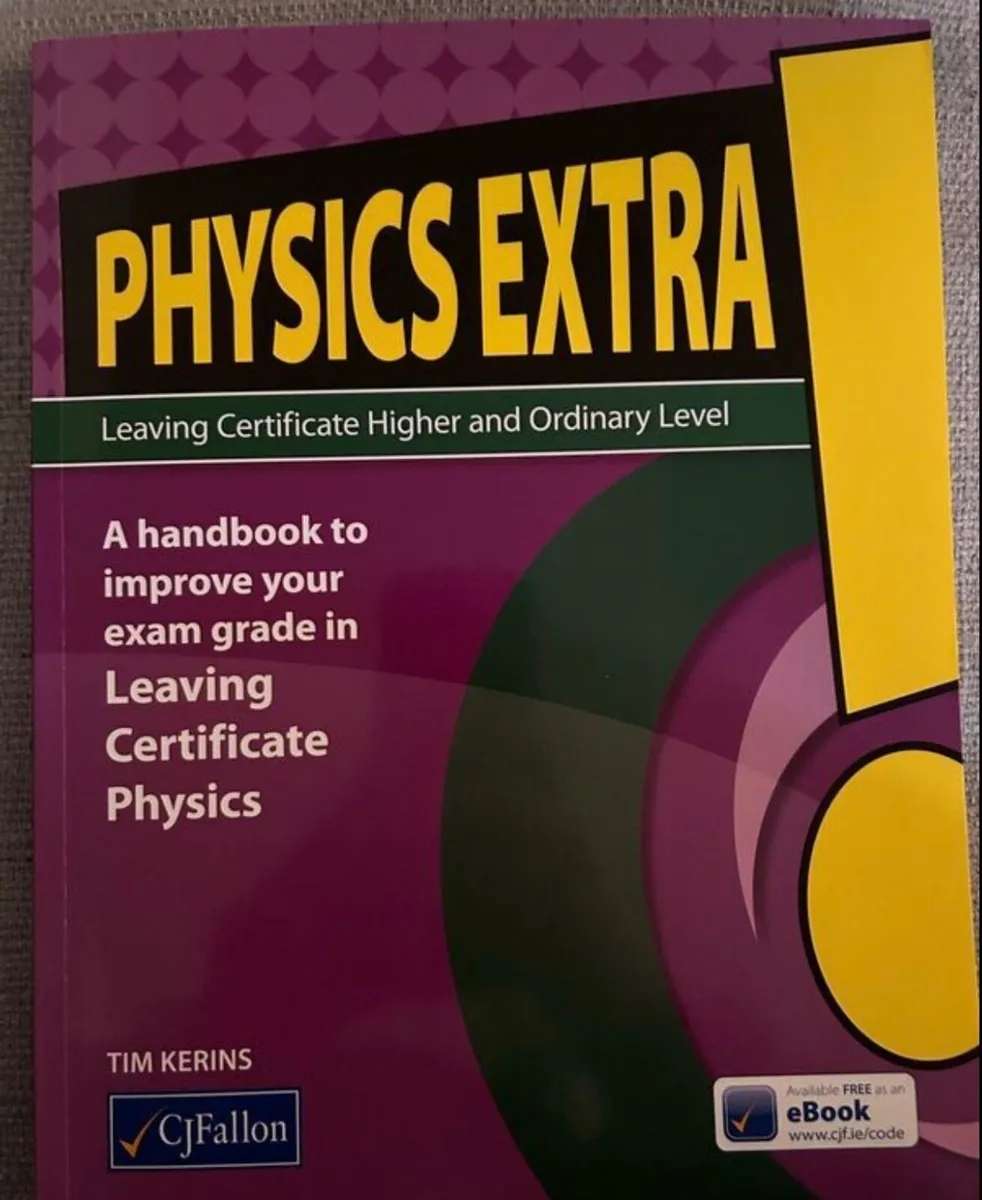 Physics extra leaving cert study aid