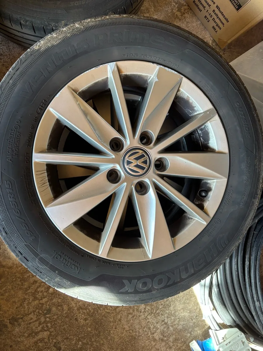 VW ALLOYS AND WHEELS FOR SALE 16INCH - Image 2