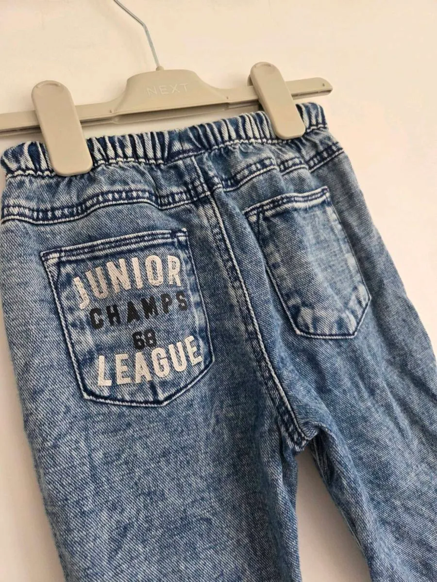 Next Baby/Toddler Patched Jeans (18-24m) - Image 4