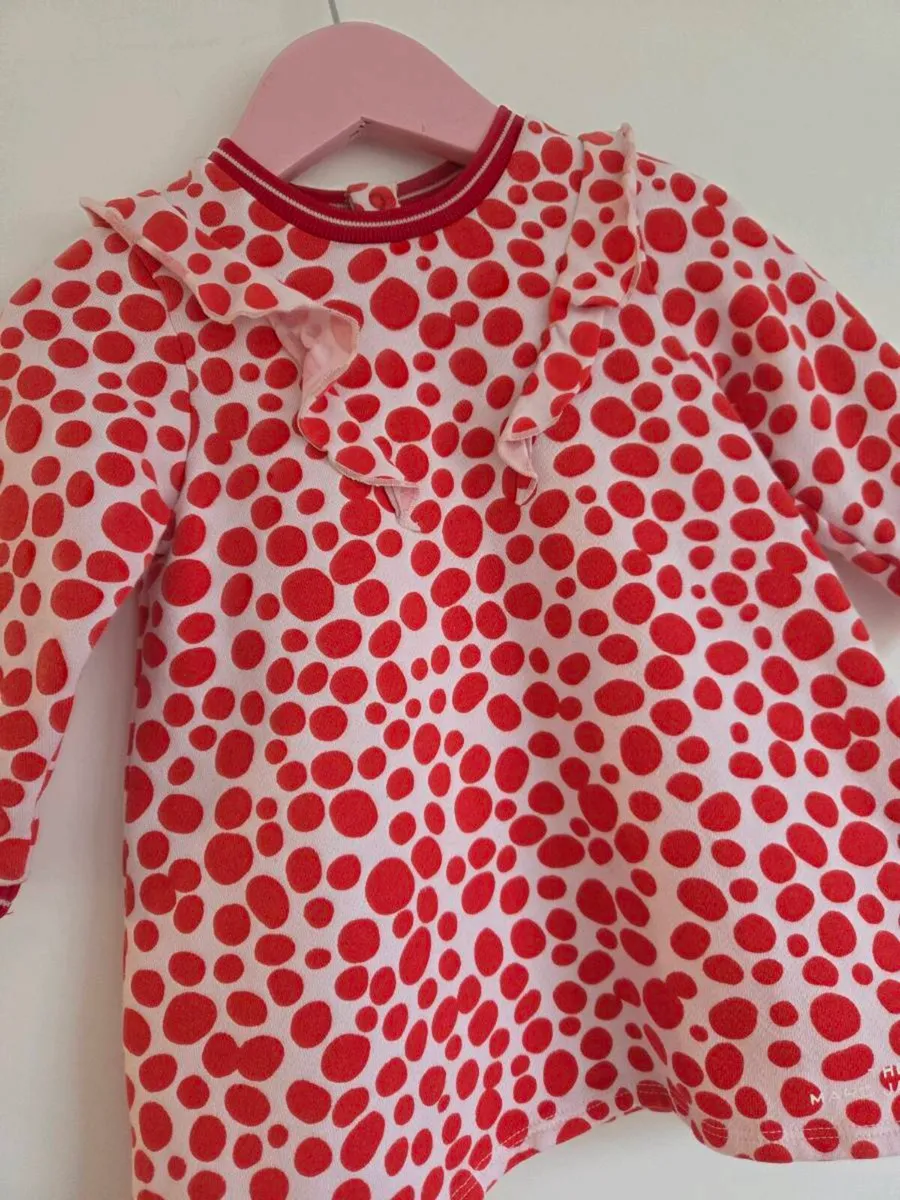 18m, The Marc Jacobs Poka Dot Toddler Dress - Image 3