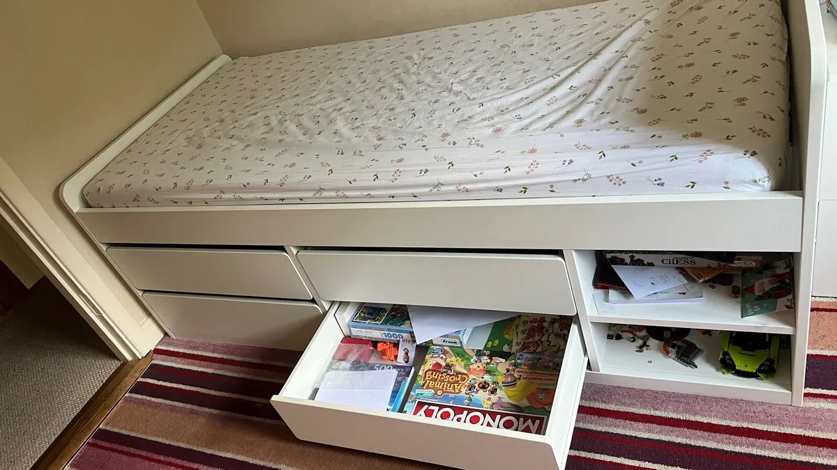 IKEA SLAKT Single bed Frame + IKEA AFJALL Mattress - Image 3