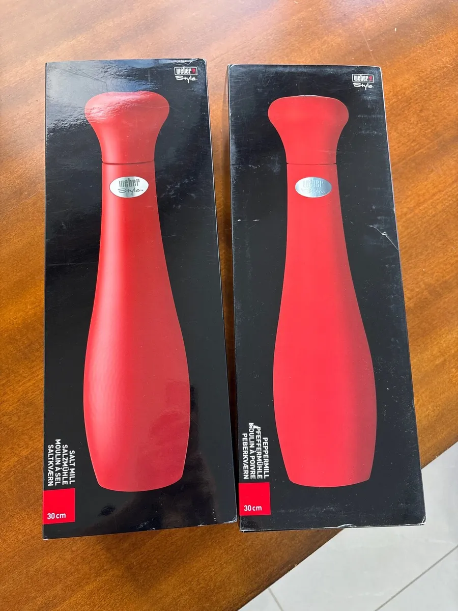 Weber BBQ Salt & Pepper Mills