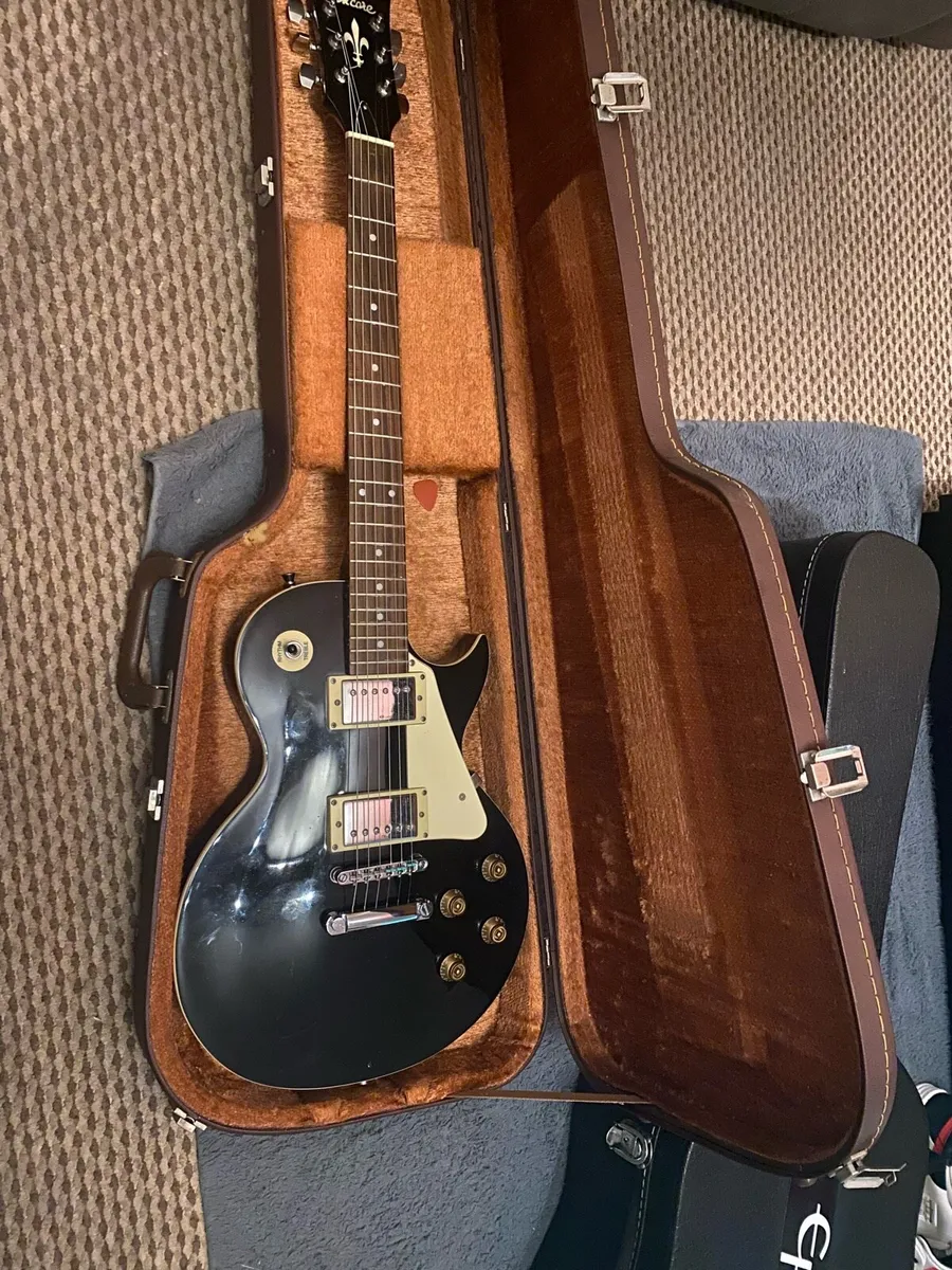 Les Paul electric guitar encore with case - Image 1