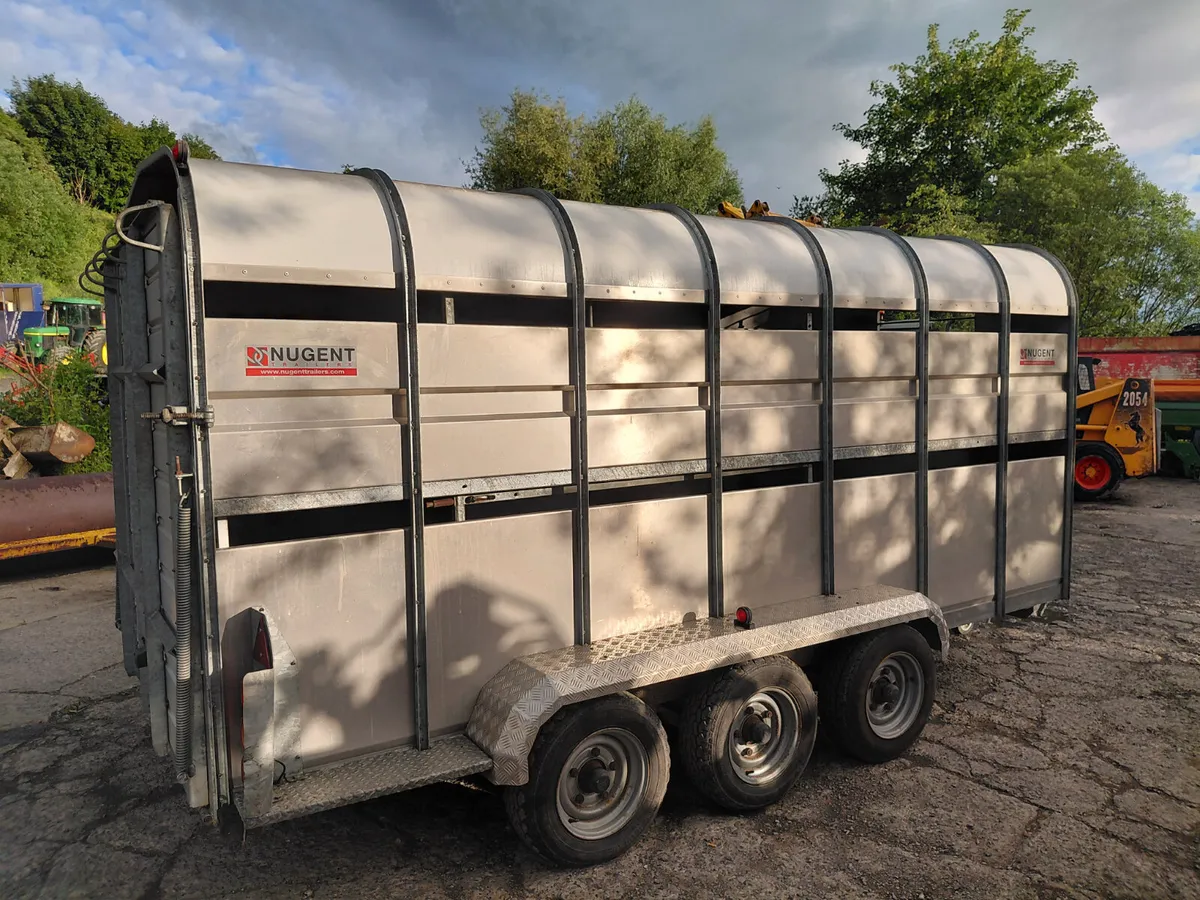 Nugent 14ft Cattle Trailer - Image 1