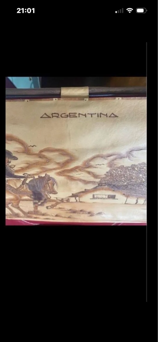 Argentina Leather Wall Art - Image 4