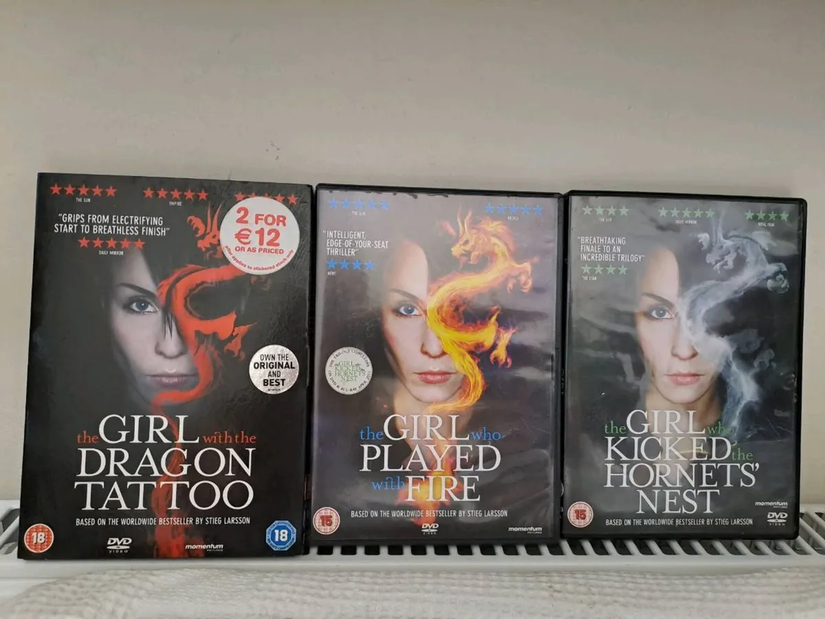 The Millennium Trilogy DVD Box Set – Stieg Larsson - Image 1