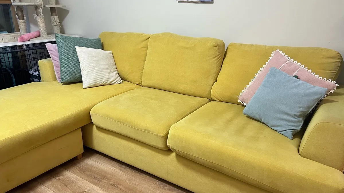 Fabric Sofa - Image 1