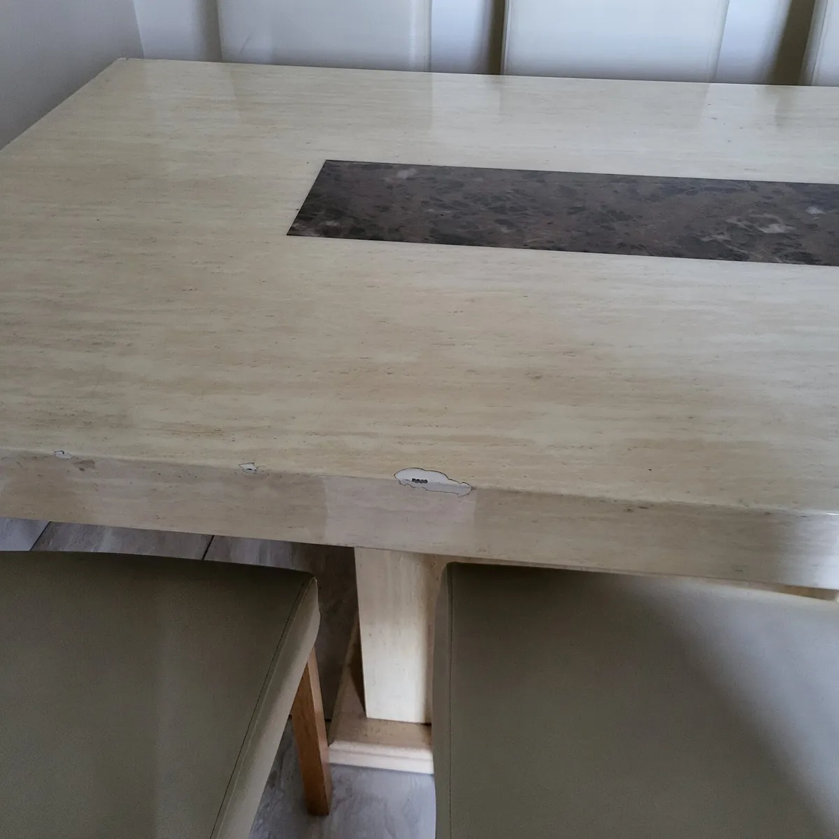 Marble Table and chairs - Image 1