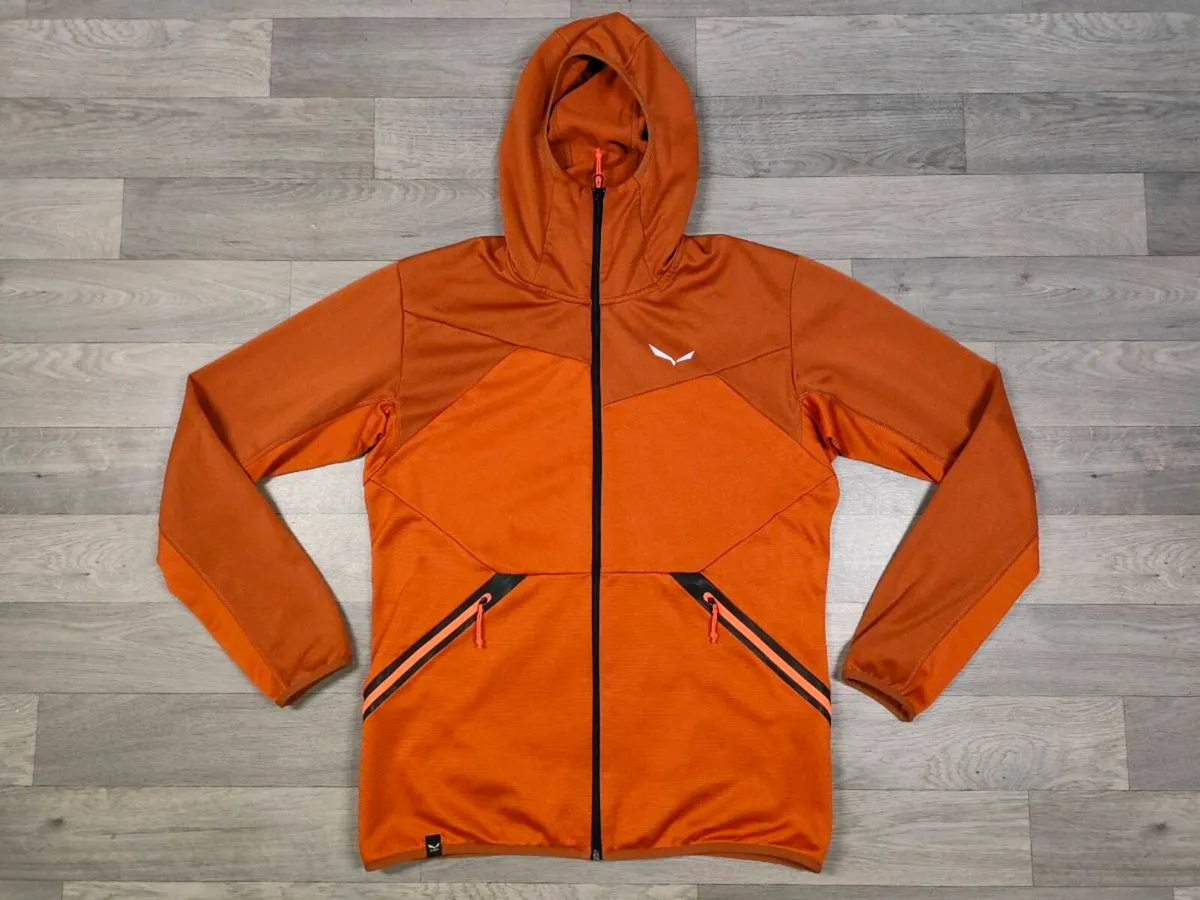 Salewa Full Zip Technical Hoodie Jacket Mens Large - Image 1
