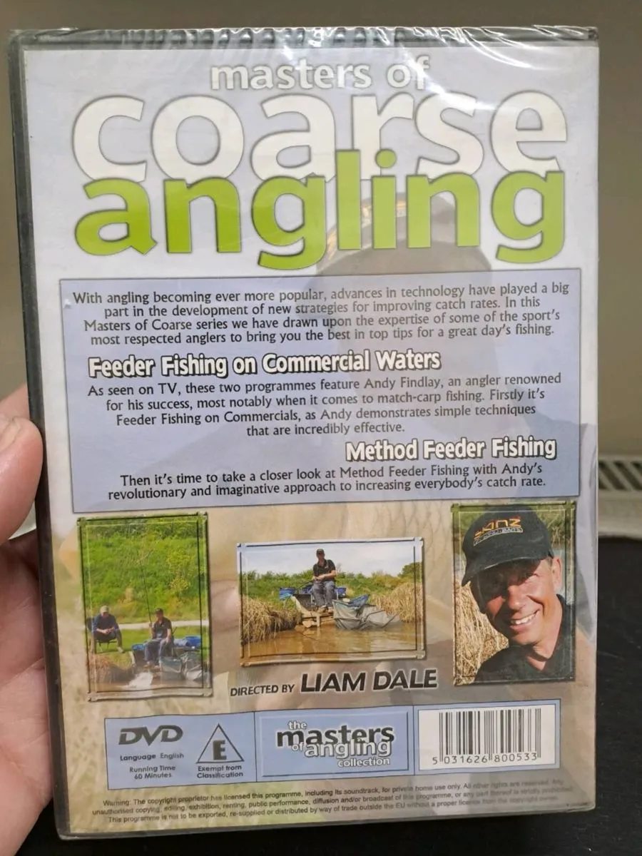 Masters of Coarse Angling DVD – Andy Findlay - Image 2