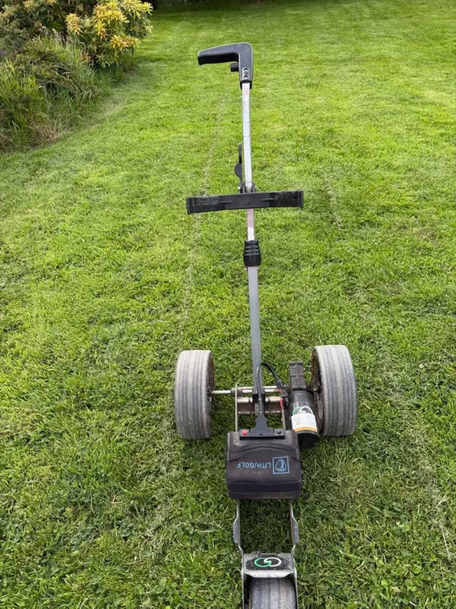 Golf trolley &battery - Image 2
