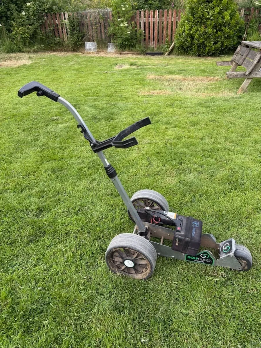 Golf trolley &battery - Image 3