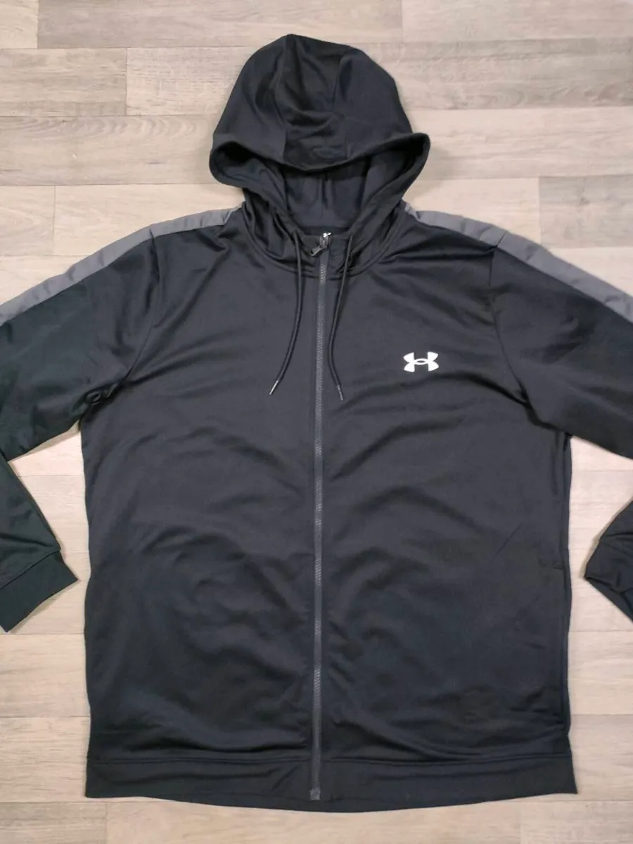 Under Armour Full Zip Hoodie Jacket Mens XXL - Image 2