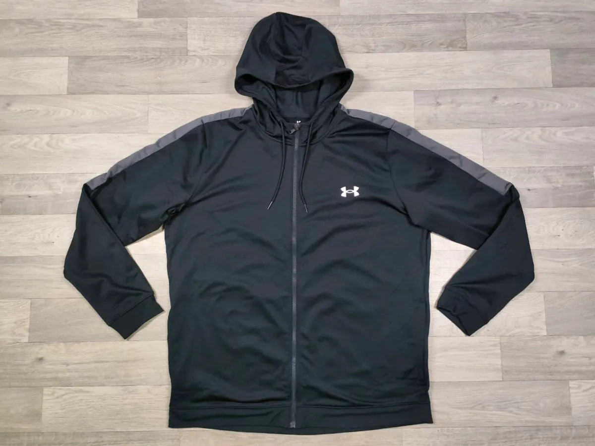 Under Armour Full Zip Hoodie Jacket Mens XXL - Image 1