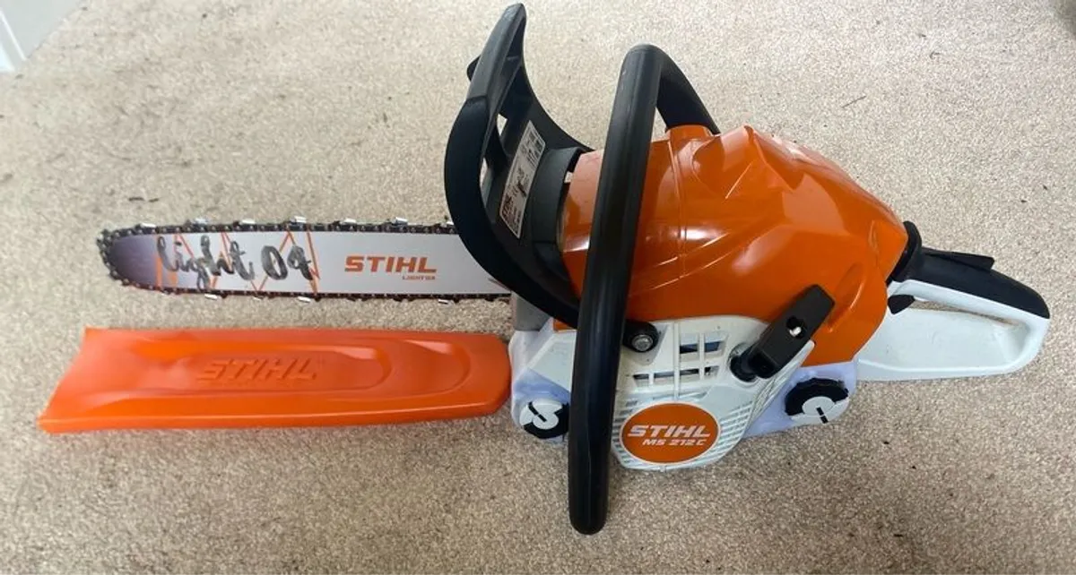 Stihl Chainsaw MS 212 C-BE Easy Start New Never Used - Image 1
