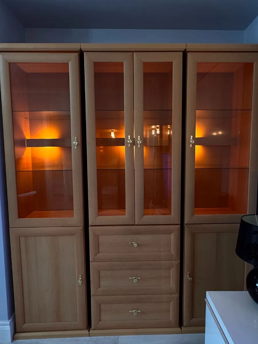 Three-Piece Display Cabinet Set - Image 2