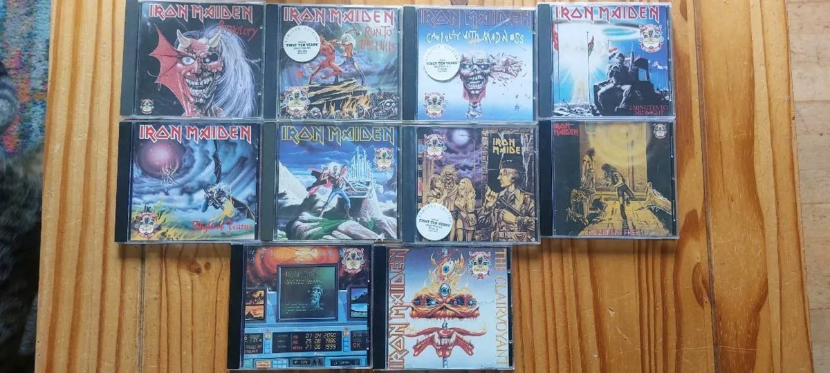 IRON MAIDEN-THE FIRST 10 YEARS CD - Image 1