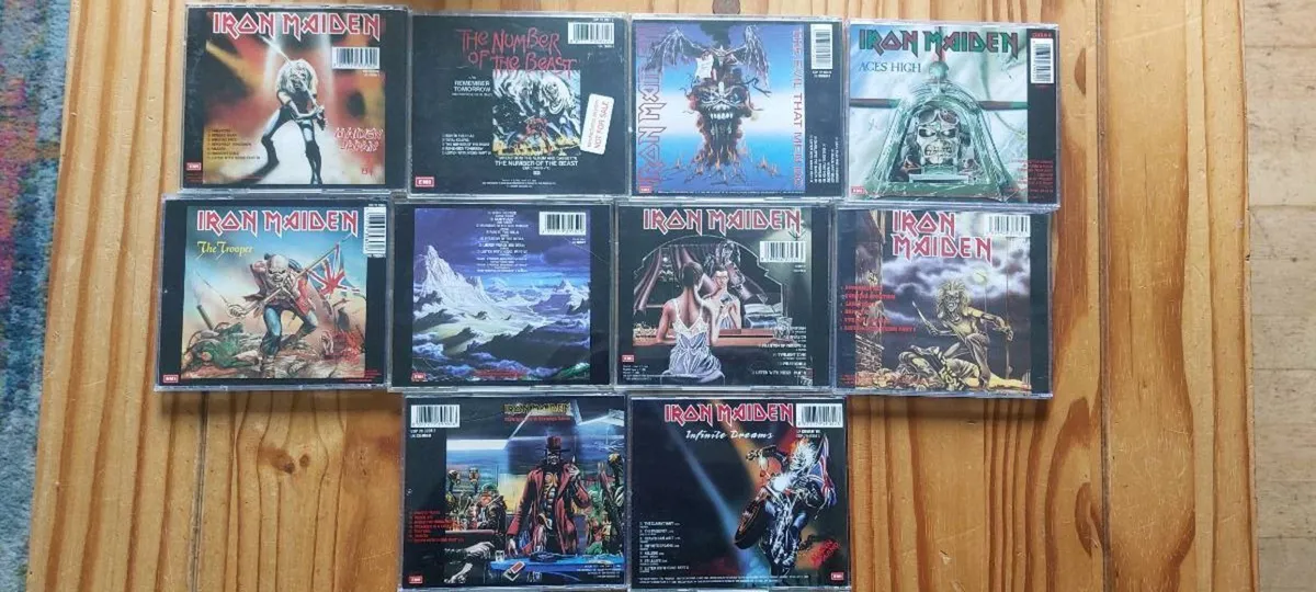 IRON MAIDEN-THE FIRST 10 YEARS CD - Image 2