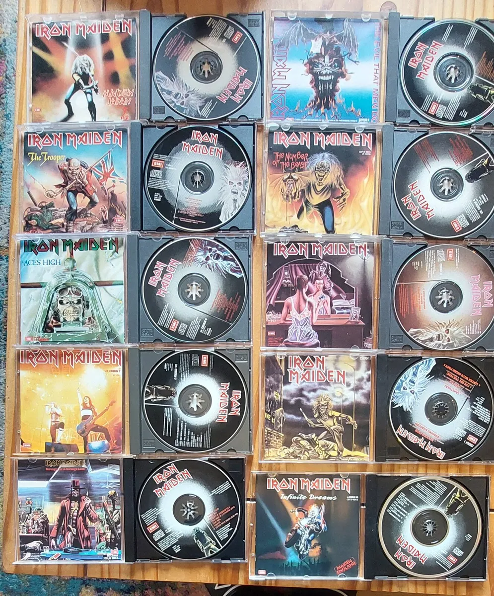 IRON MAIDEN-THE FIRST 10 YEARS CD - Image 3