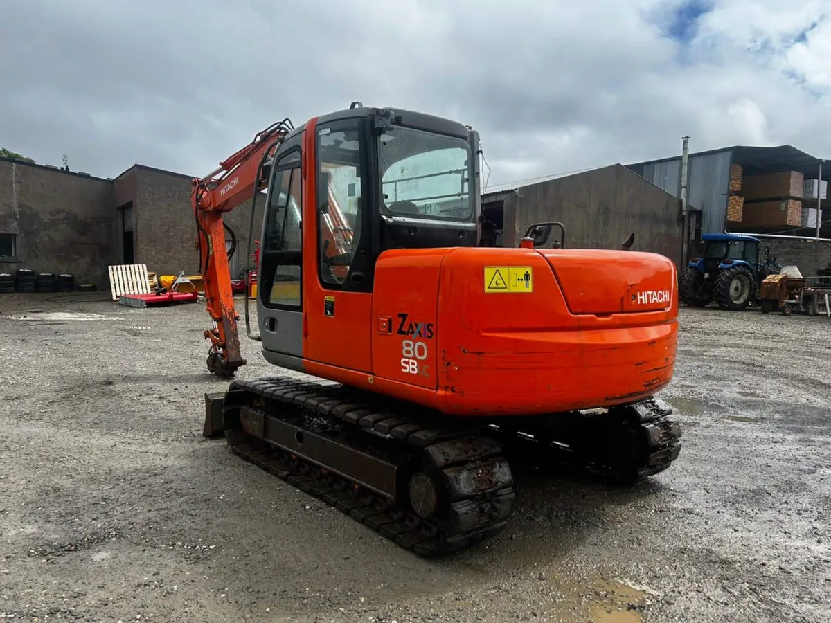 2008 Zaxis 80 Digger - Image 3