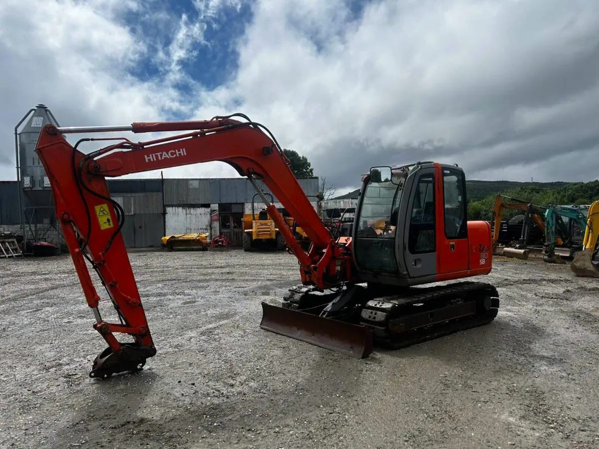 2008 Zaxis 80 Digger - Image 2