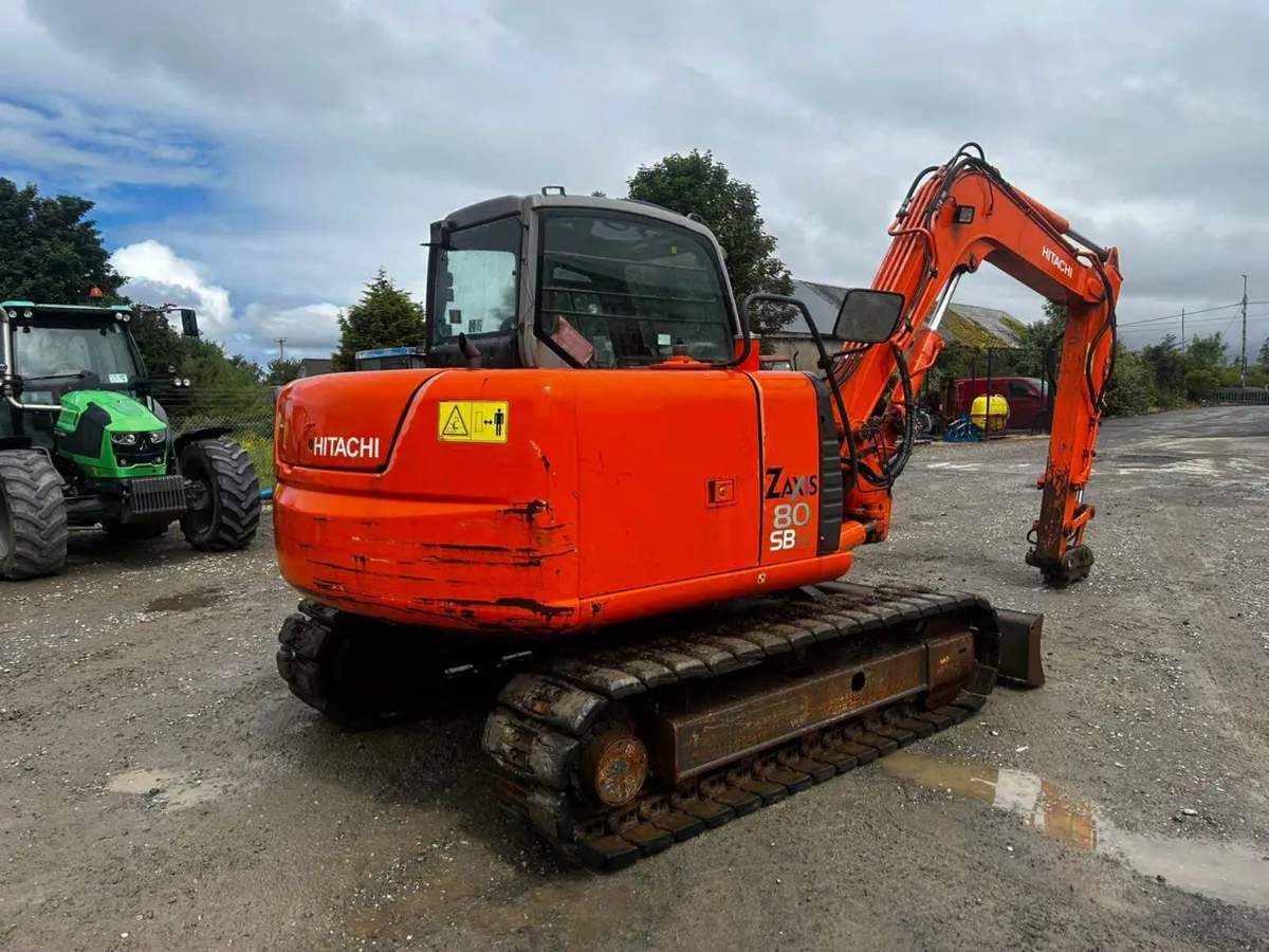 2008 Zaxis 80 Digger - Image 4