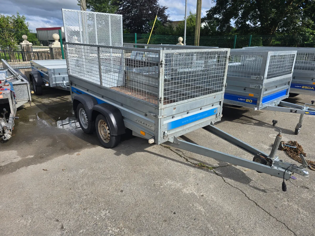 8x4 With mesh and ramp - Image 1