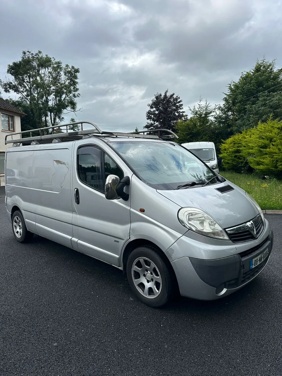Vauxhall Vivaro 2008 taxed and tested - Image 1