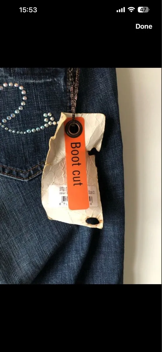 Ladies designer jeans W31”x L 34” €30 - Image 3