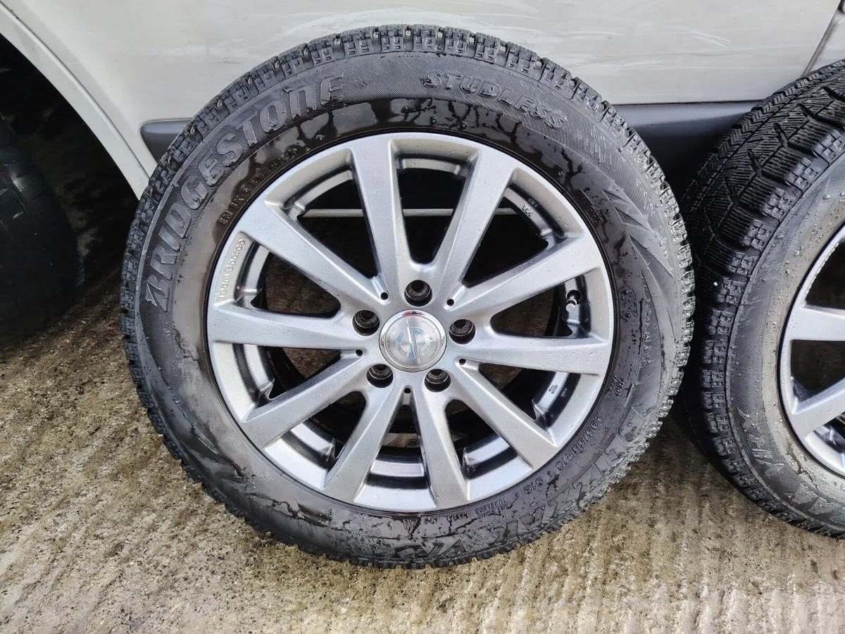 16" 5x112 grey alloy wheels. Golf, Octavia, Passat - Image 2