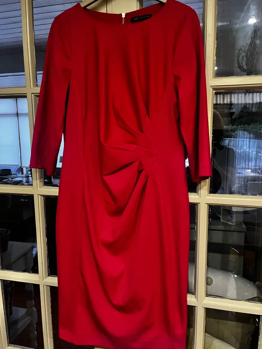 Gorgeous M&S red dress - Image 1