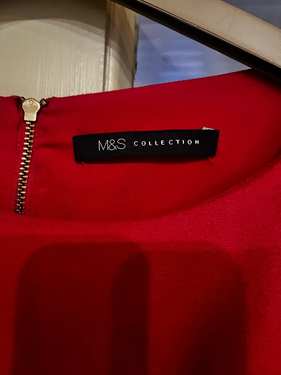 Gorgeous M&S red dress - Image 4