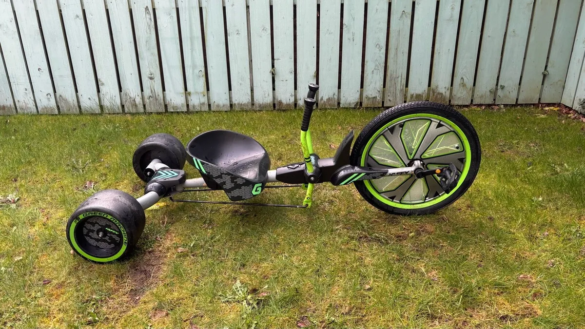 Huffy Green Machine go kart - Image 1