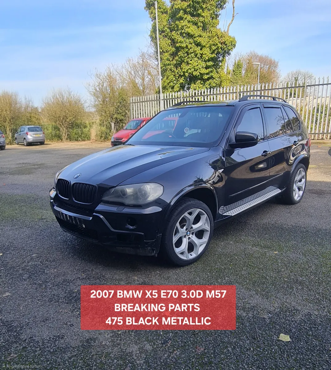 2008 BMW E70 X5 3.0D M57 BREAKING PARTS - Image 3