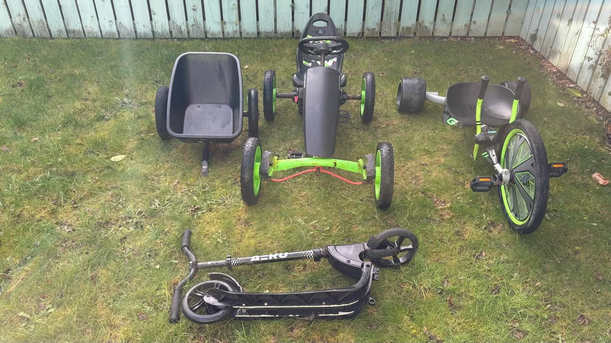 Huffy Green Machine go kart - Image 4